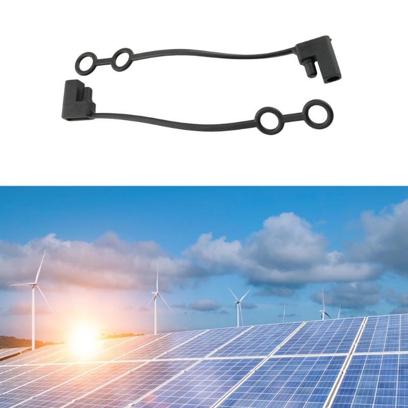 Strong Solar Panel Plugs Protector Dustproof Waterproof for Outdoor Equipment
