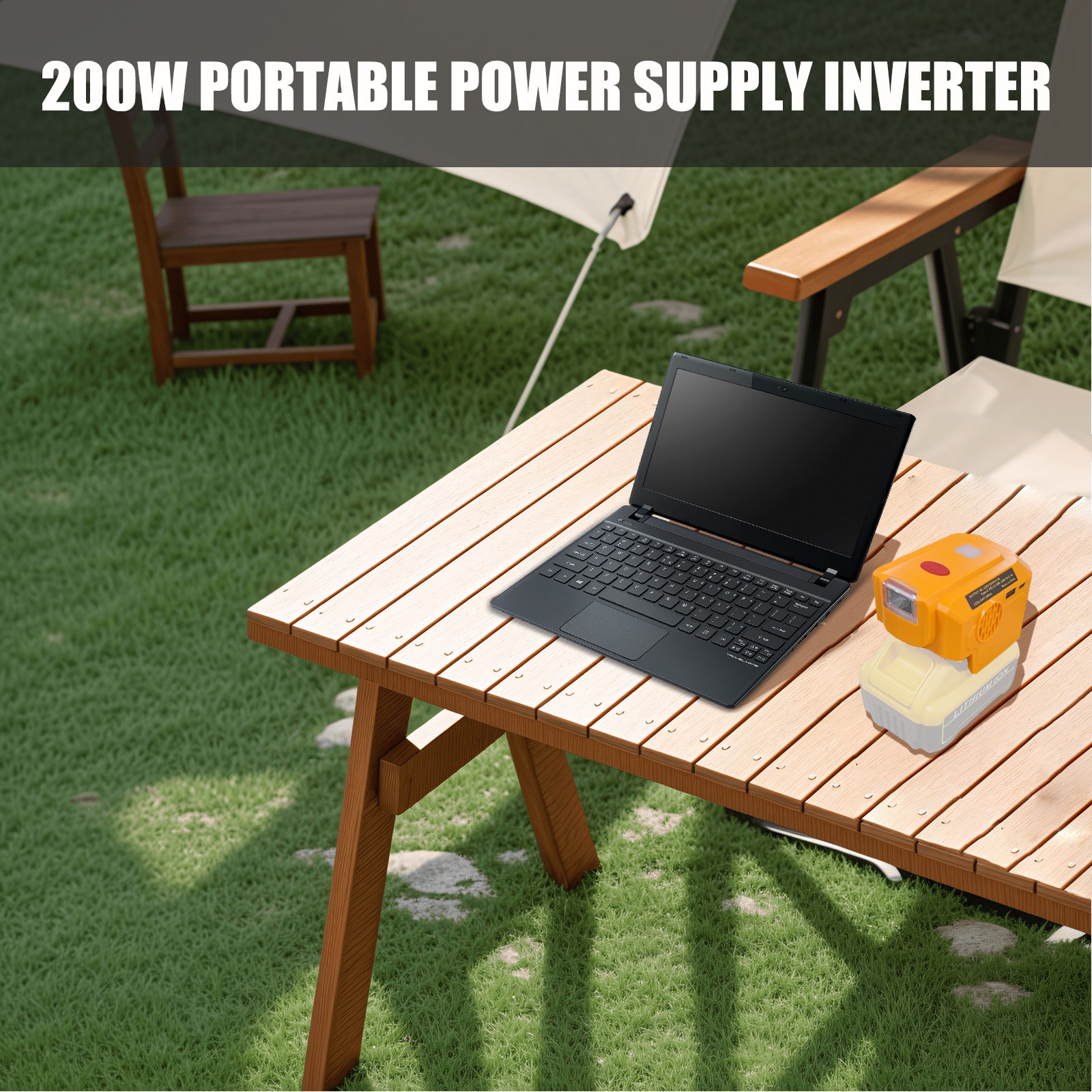 DEWALT 18-20V Inverter Kit for Cordless Tools (Battery Not Included)
