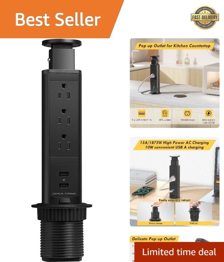 Compact Pop Up Electrical Outlet: Hidden Power Solution for Modern Spaces