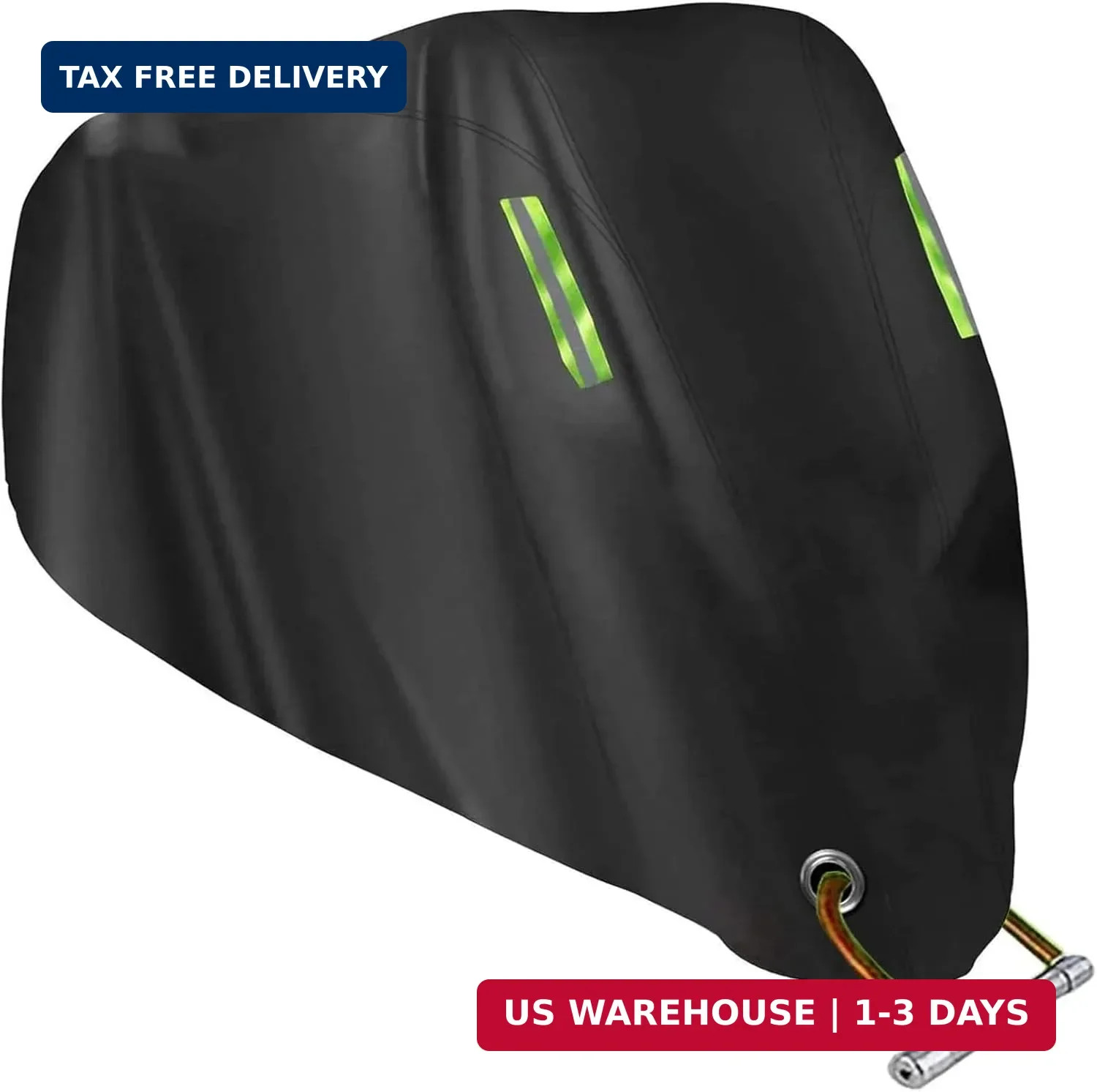 Motorcycle Cover All Season,Universal Weather Quality Waterproof Sun Outdoor Pro