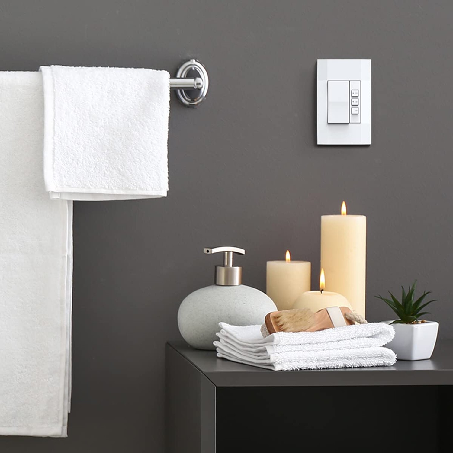 Deako Lighting Simple Timer Switch, Single Pole, Neutral Wire Required, White