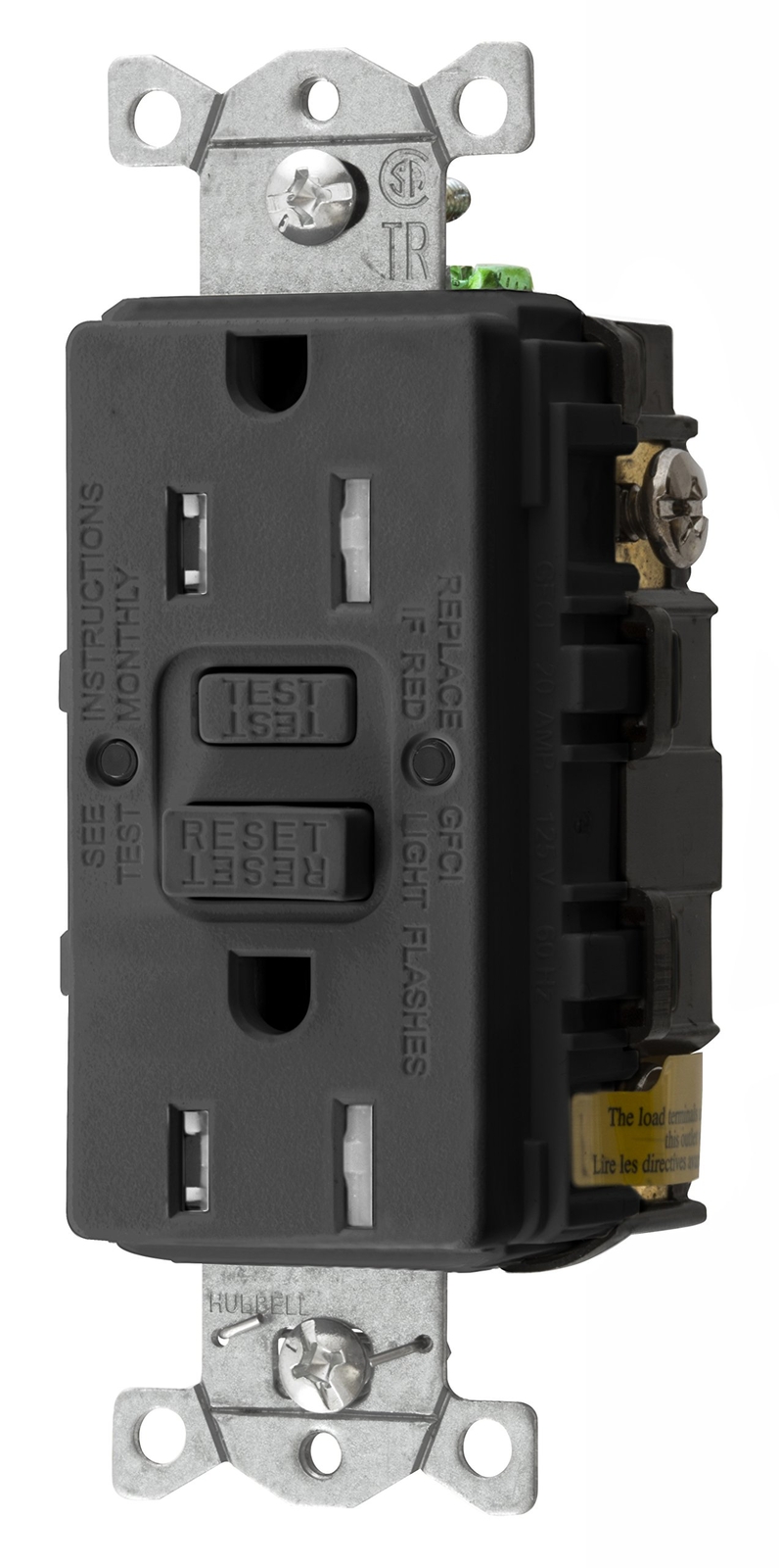 Bryant Electric GFTRST15BK 15 Amp 125V Commercial/Residential Self Test