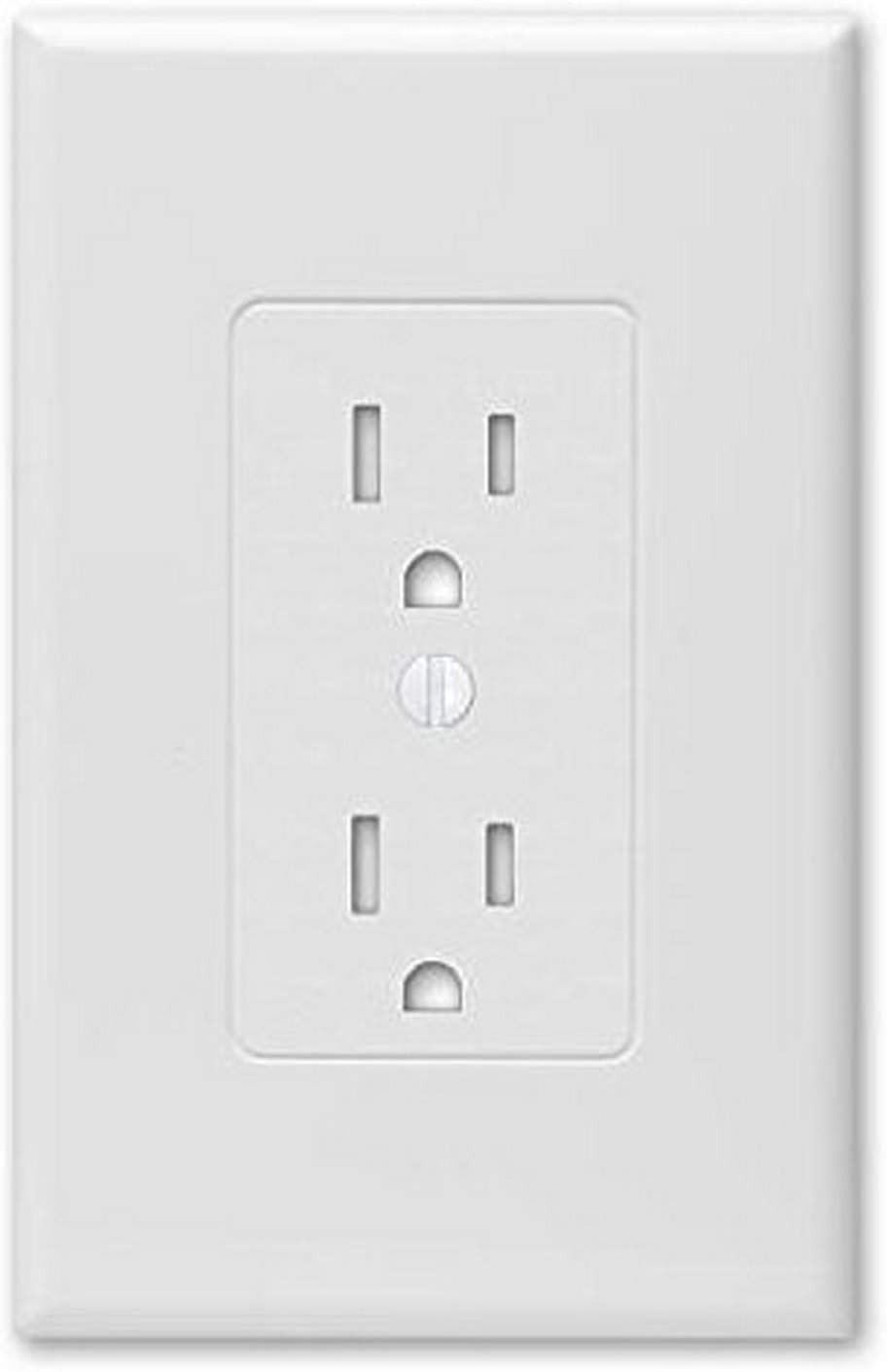 Upgrade Your Interiors with 1-Gang Polycarbonate Outlet Cover – Easy Install!