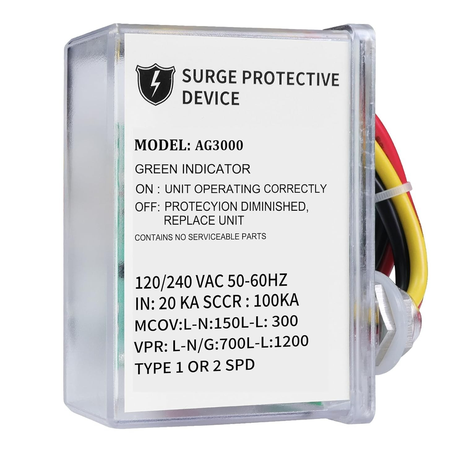 HVAC Surge Protector 120/240V Mini Split Surge Protector with TPMOV Technolog…