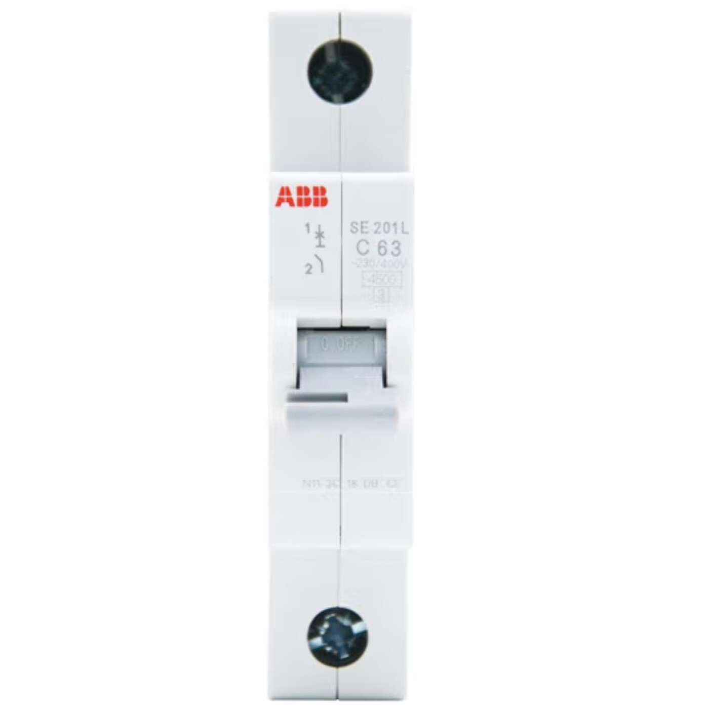 ABB Miniature Circuit Breaker Single Pole 1P 10 20 25 32 40 50 63Amp 4.5KA MCB