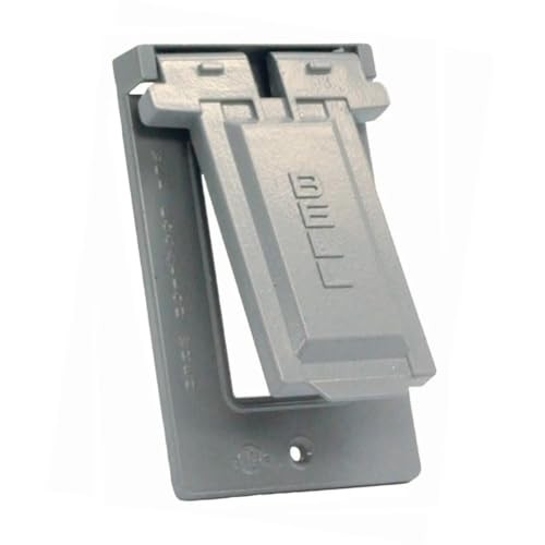 Weatherproof Electrical Outlet Cover Outdoor Scratch Resistant Aluminum