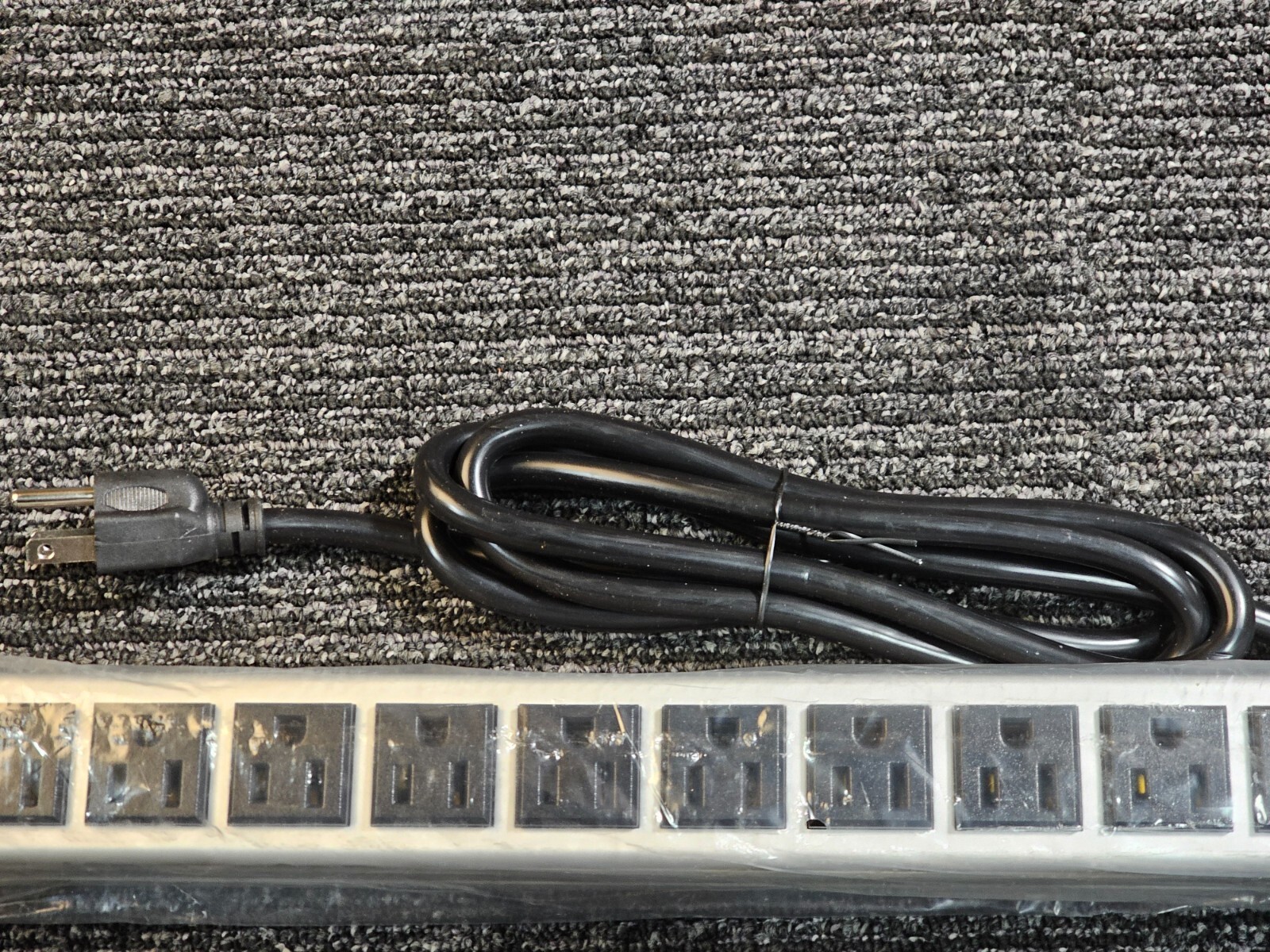 Industrial Strength Mountable Power Strip with 16 Outlets & Overload Protection