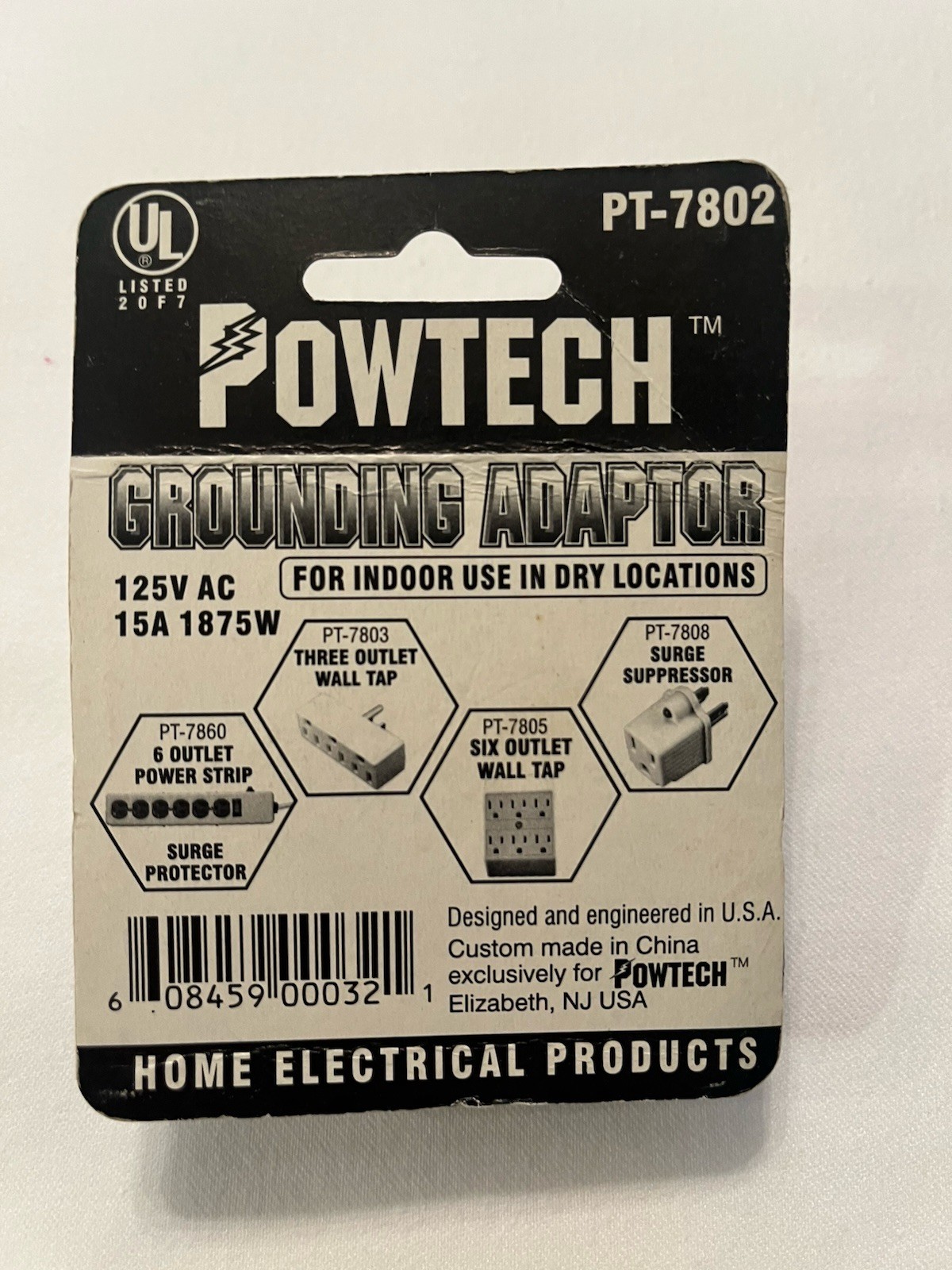 Powtech – Grounding Adaptor – PT-7802