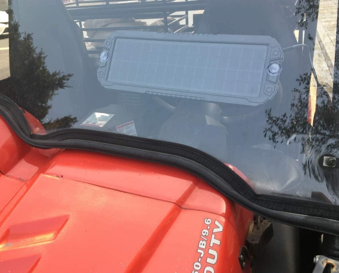 Solar Panel Car Battery Trickle Charger & Maintainer 5W 12V Solar Power Charger