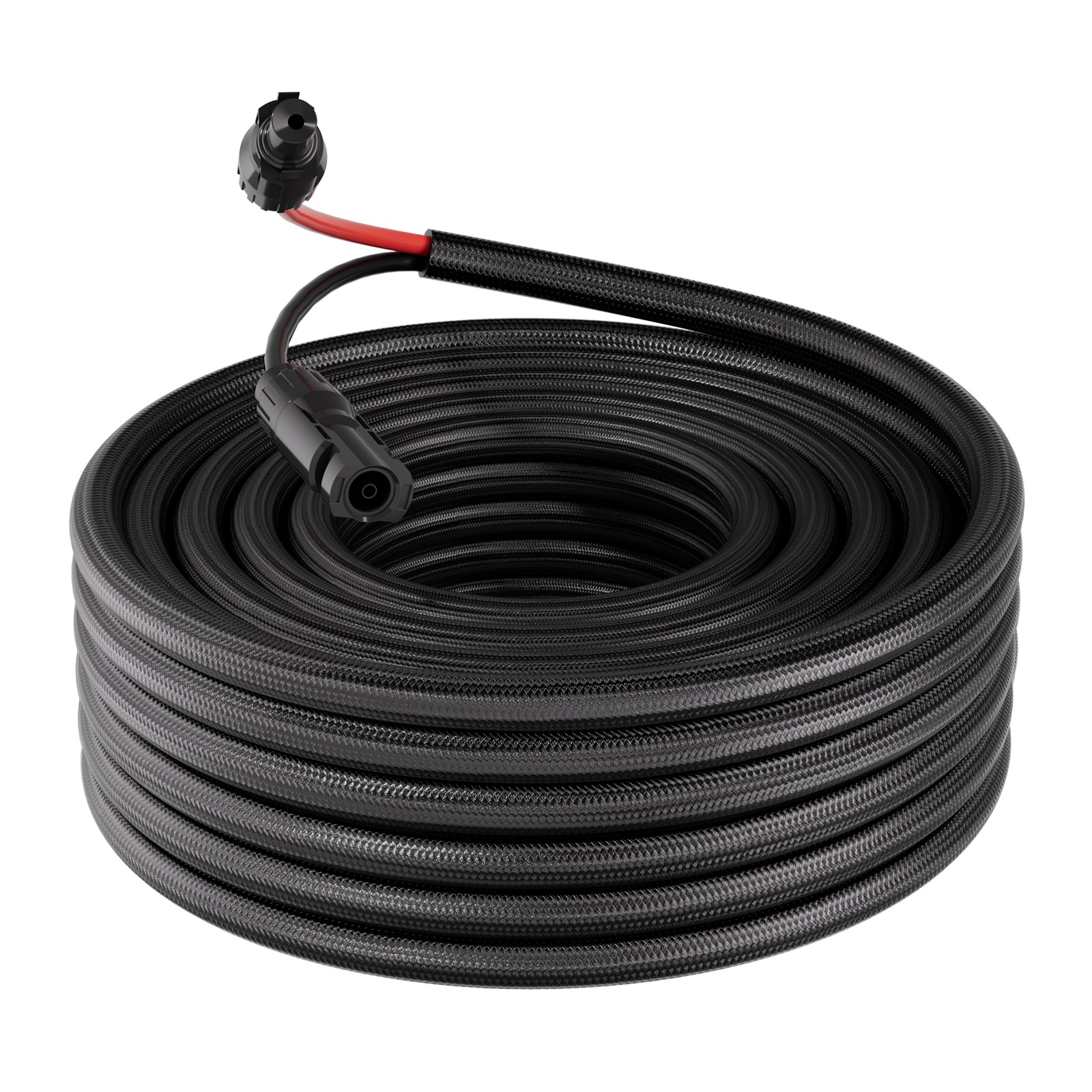 Uimoso 50FT Solar Panel Extension Cable 10AWG Wire Flame Retardant Connectors