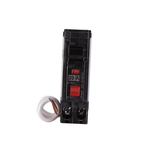 Q-Line THQL1120GFTP 20A GFCI Circuit Breaker • Single Pole Plug-in Breaker •