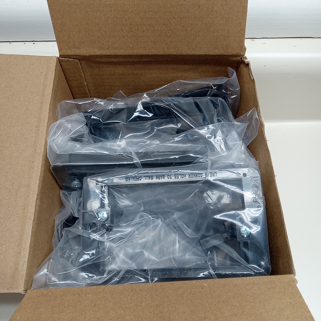 10x LOT Single Gang Wall Low Voltage Flush Mount Bracket Wire……… …..291