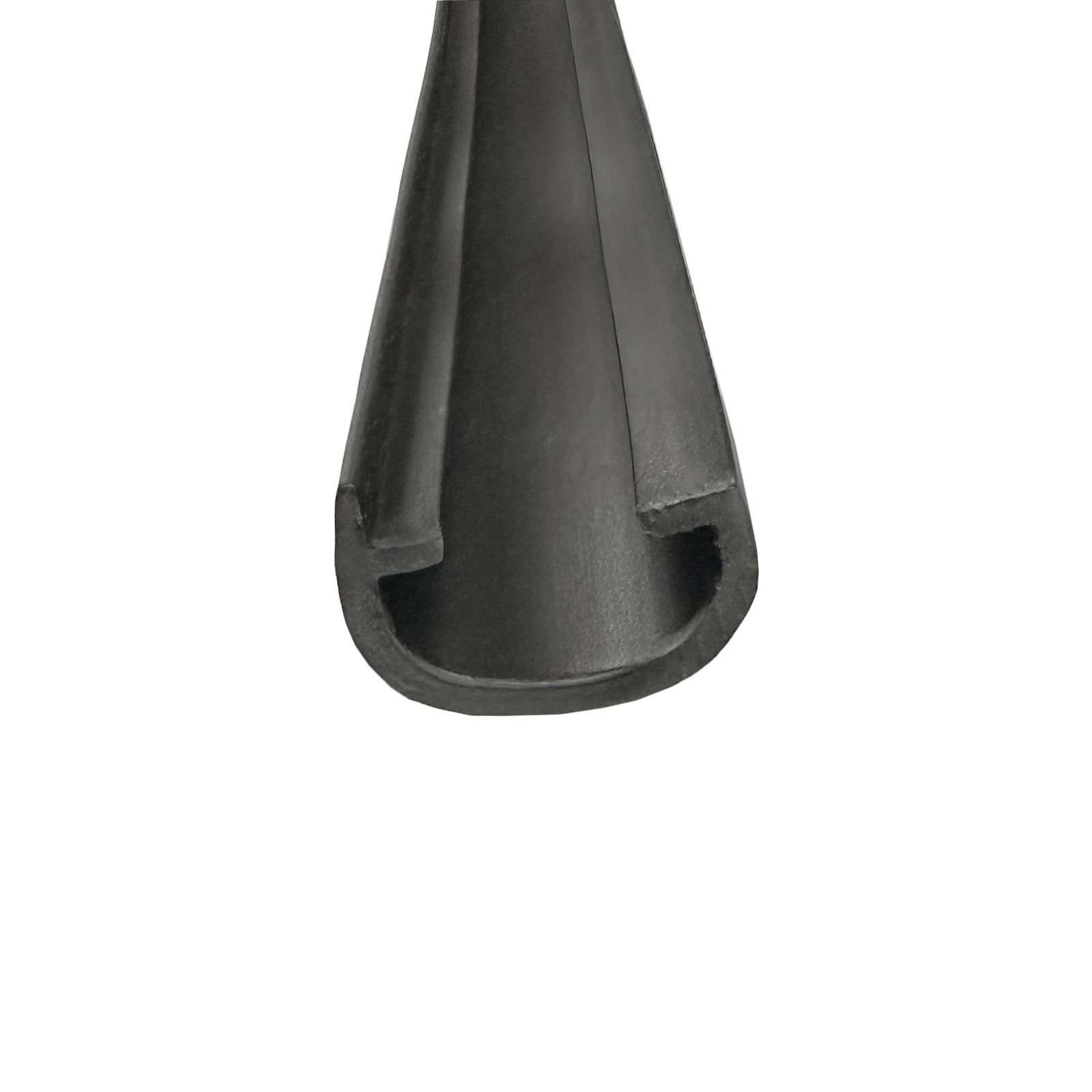 Black RV Marine Camper Vinyl 3/4″ x 25′ Trim Molding Flexible Screw Cap Cover…