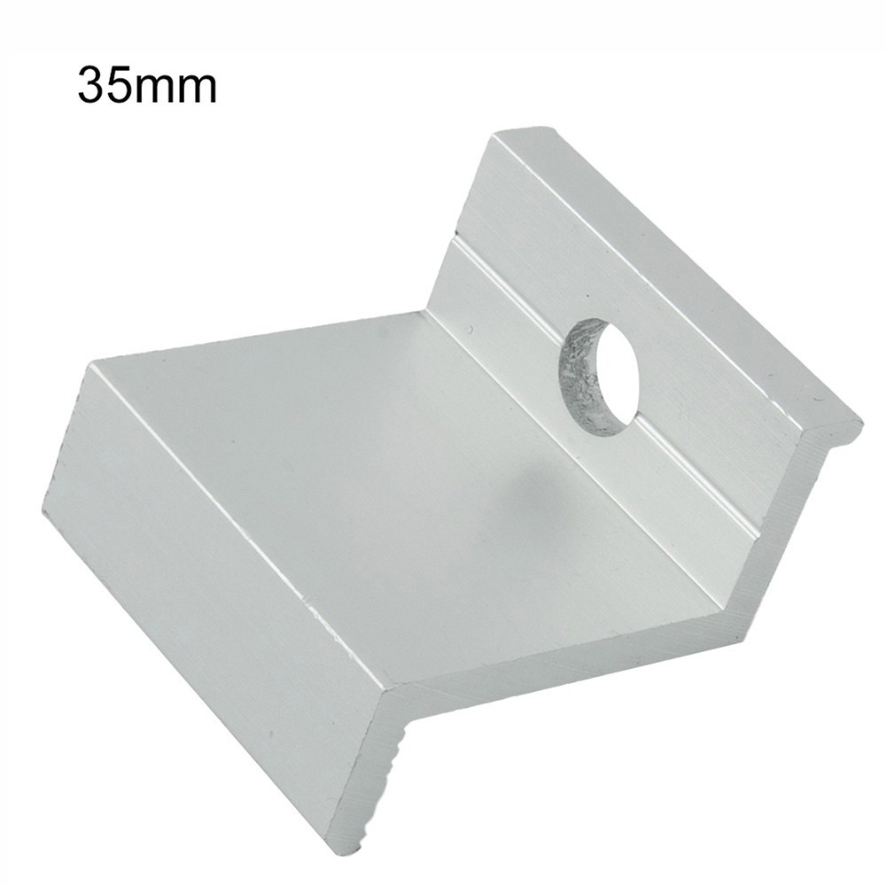 10pcs Solar Panel End Clamp for Standard Unistrut Aluminum 30mm/35mm Solar Panel