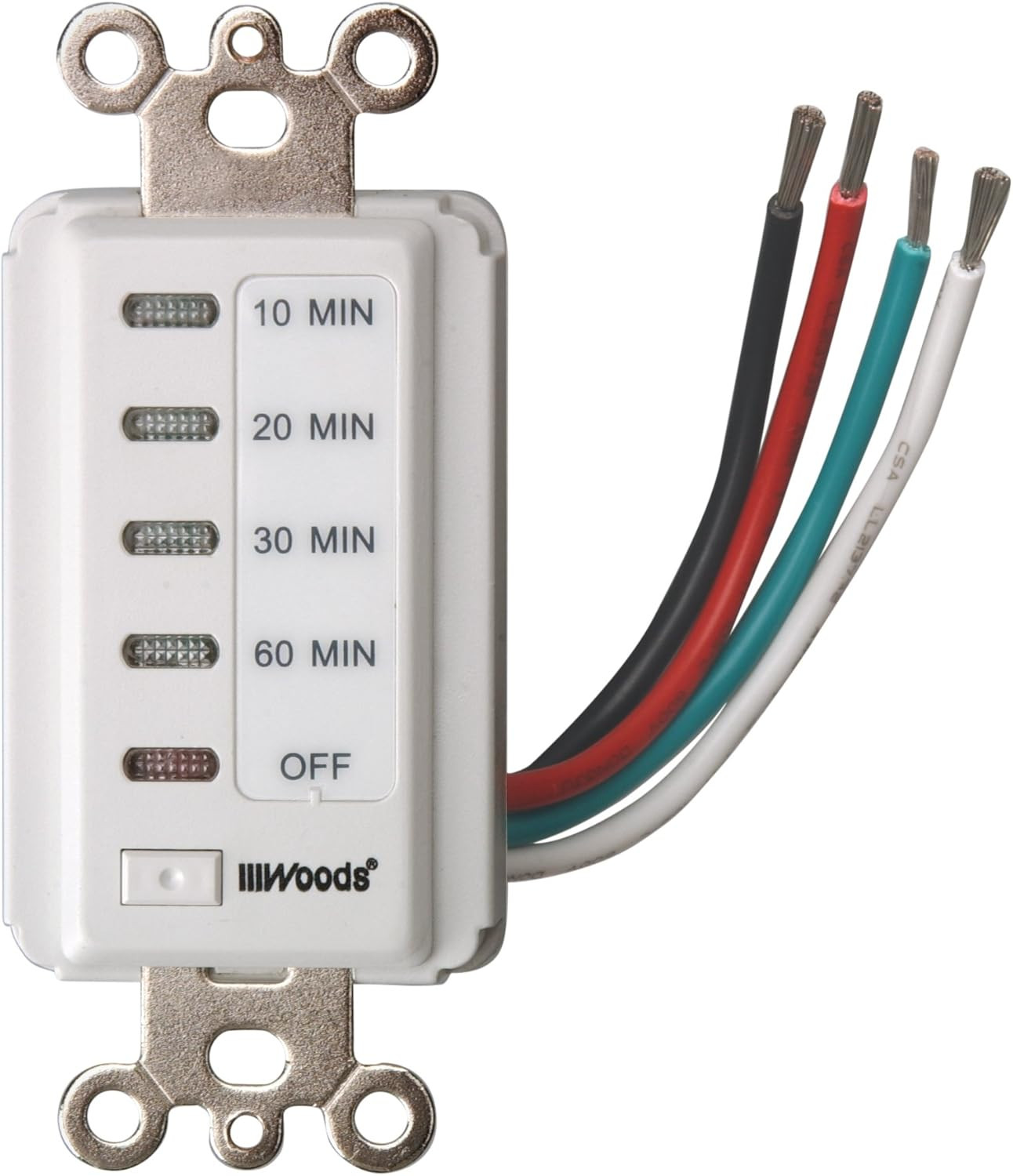 Southwire In-Wall 60-Minute Digital Countdown Timer – Automatic Shut