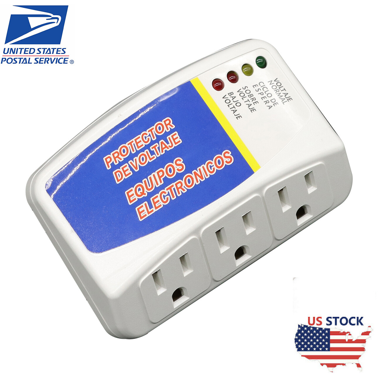 US Voltage Power Surge Protector 120V Refrigerator Brownout Appliance