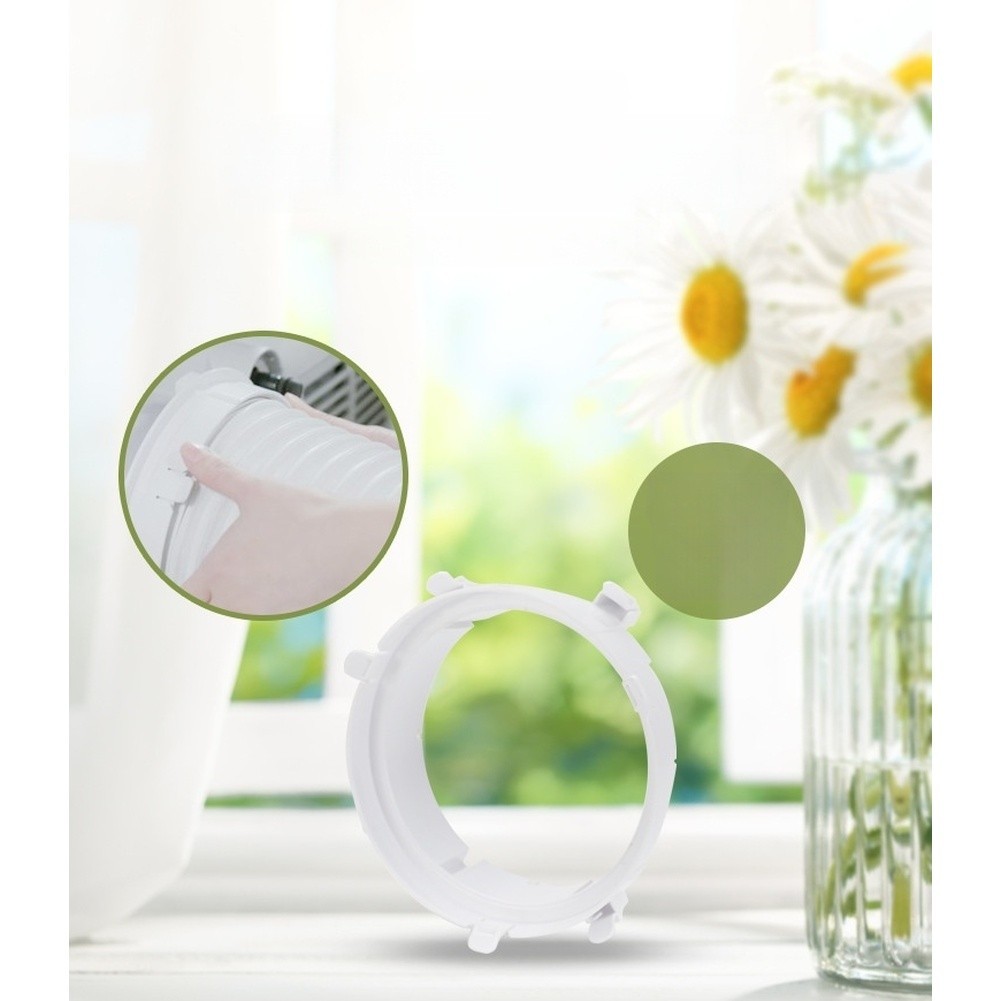 Mobile Air Conditioner Connector for KY25 KY35 Models ABS Plastic White