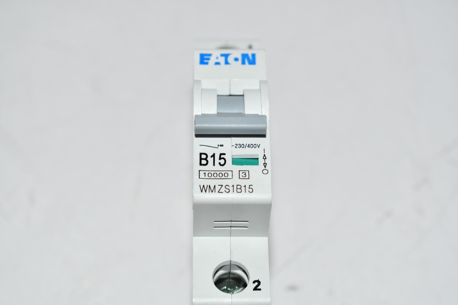 NEW Eaton Cutler Hammer WMZS1B15 CIRCUIT BREAKER, UL1077 MCB 15 AMP B CURVE 1 PO