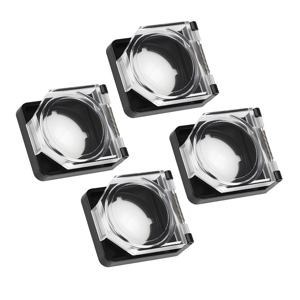 4pcs For 22mm Button Covers Compatible with For 22 mm Push Buttons Dustproof