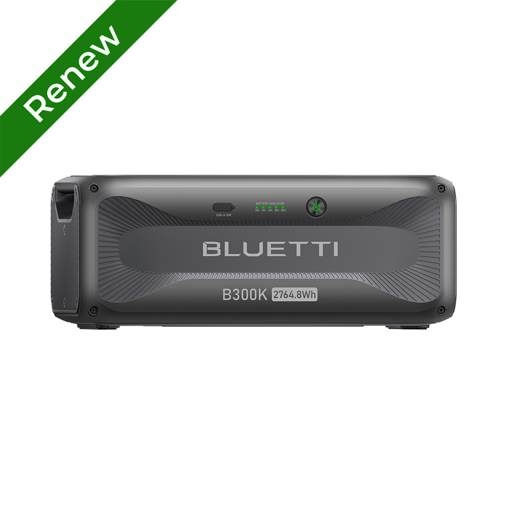 BLUETTI B300K 2764.8Wh Expansion Battery LiFePO₄ for Apex 300 Home Backup Renew