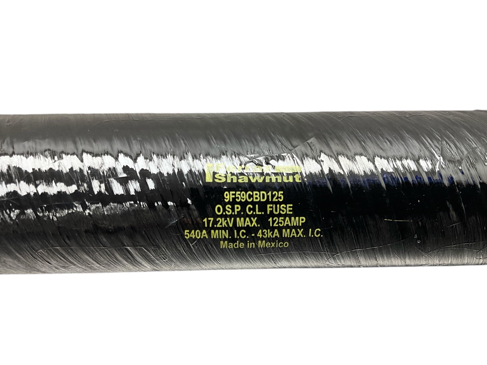 FERRAZ SHAWMUT 9F59CBD125 OSP CL FUSE 17.2KV 125A T181720