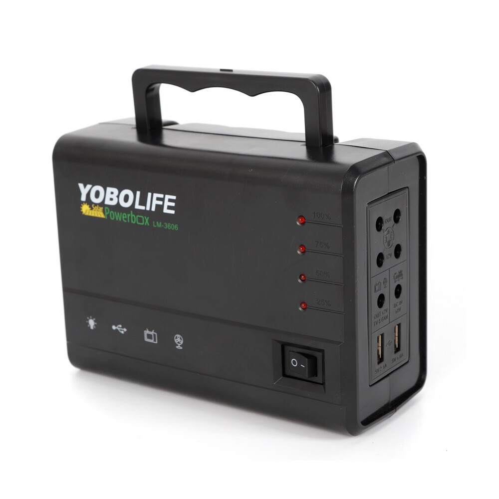 Portable Power Station with Solar Panel Outdoor Generator Power Supply for Home