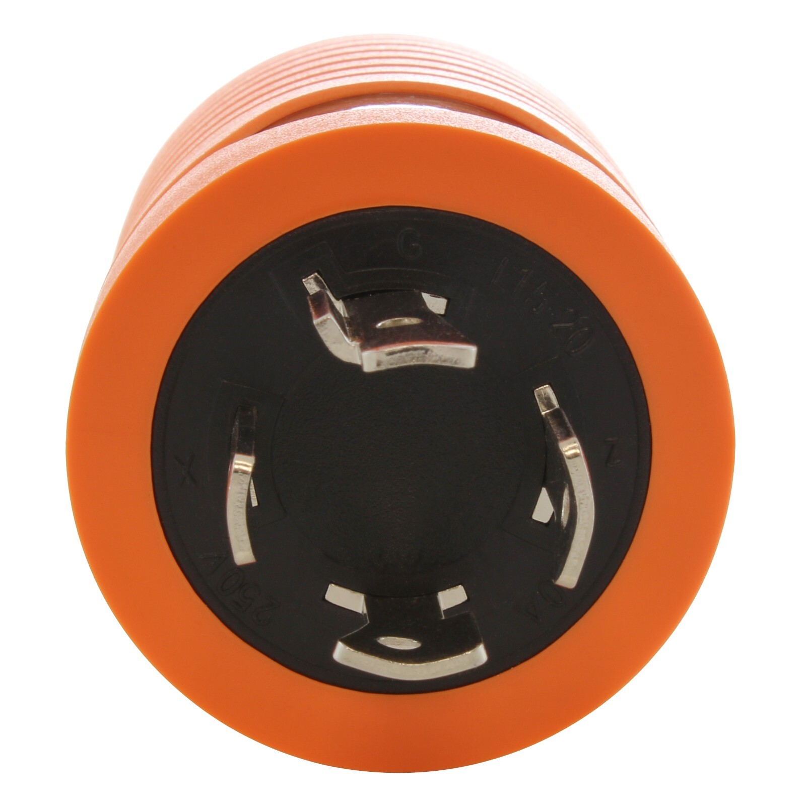 20A 250V 3-Phase NEMA L15-20P to 20A 250V NEMA 6-20R Adapter by AC WORKS®
