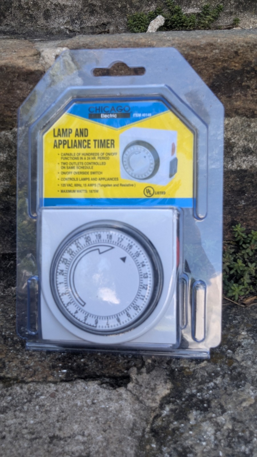 BRAND NEW Chicago Electric Lamp And Appliance Timer 40148
