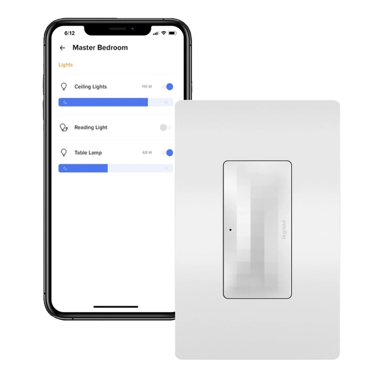 Legrand Radiant with Netatmo Smart Home Gateway/Hub WNRH1WH – White