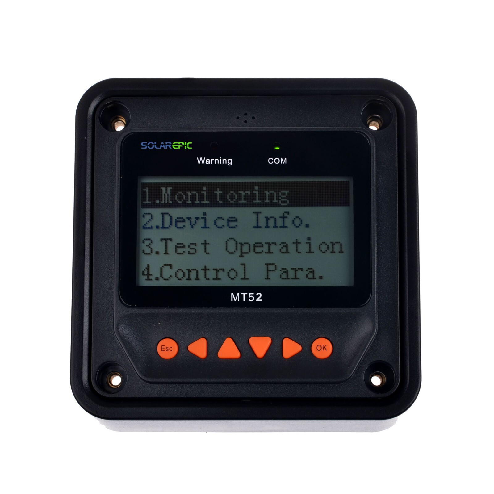 MT52 Remote Meter LCD Display Use For EPEVER MPPT Solar Charge Controller RS485