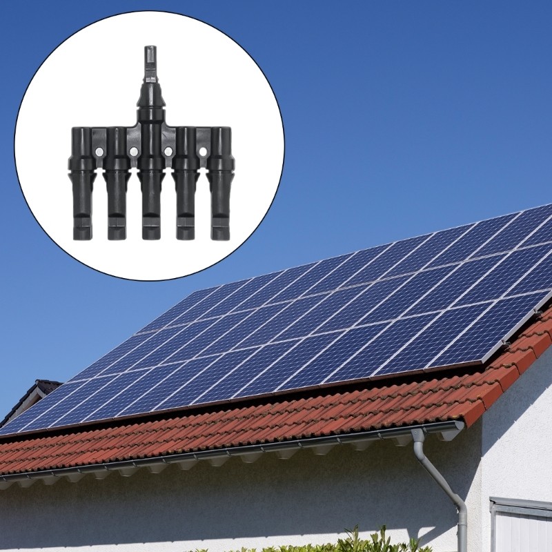Reliable Solar Power Systems Connectors Wear Resistant T Type Connectors