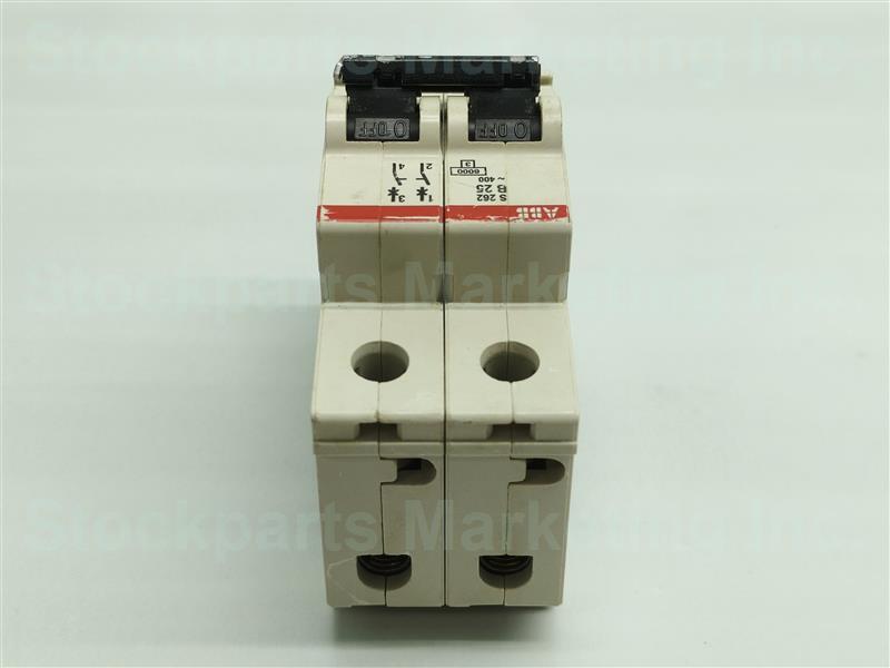 ABB S262 B25 2P Circuit Breaker 30 Days Warranty Expedited Shipping
