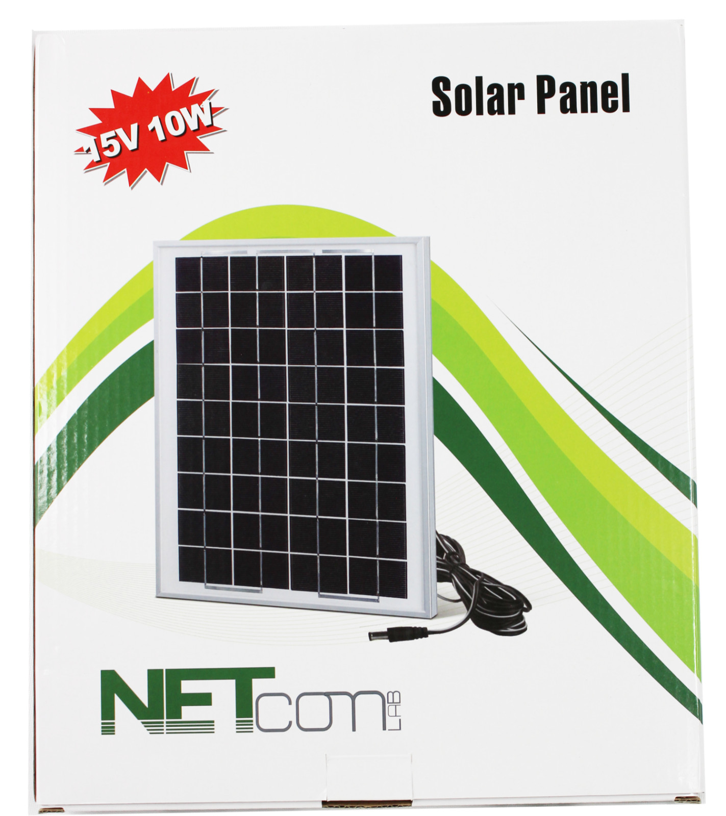 Solar Panel 10w-15V most used in rechargeable fans Placa solar de abanicos
