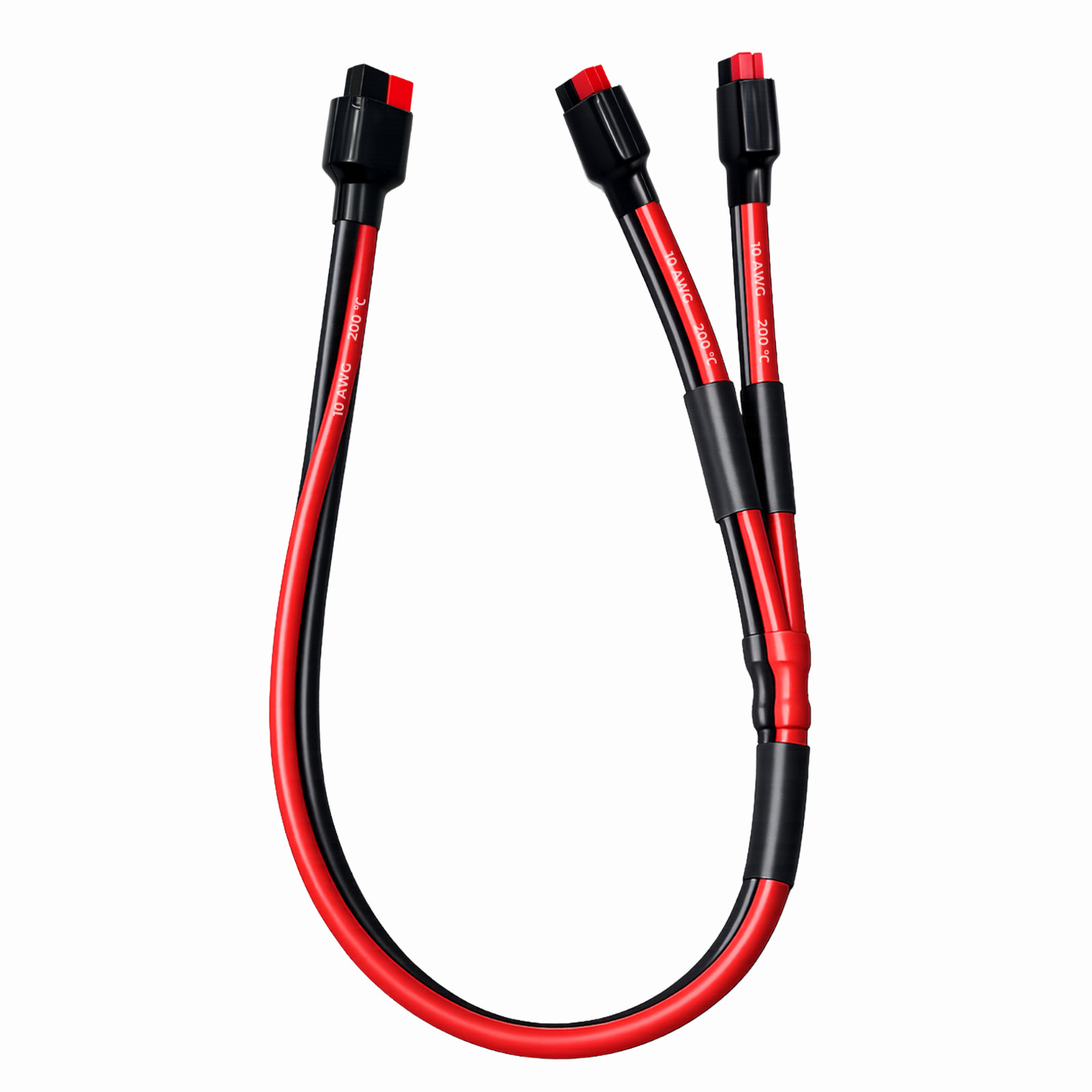 Anderson-style Y Splitter 10AWG Parallel Connector Solar Cable 2 Way 3 Way 4 Way