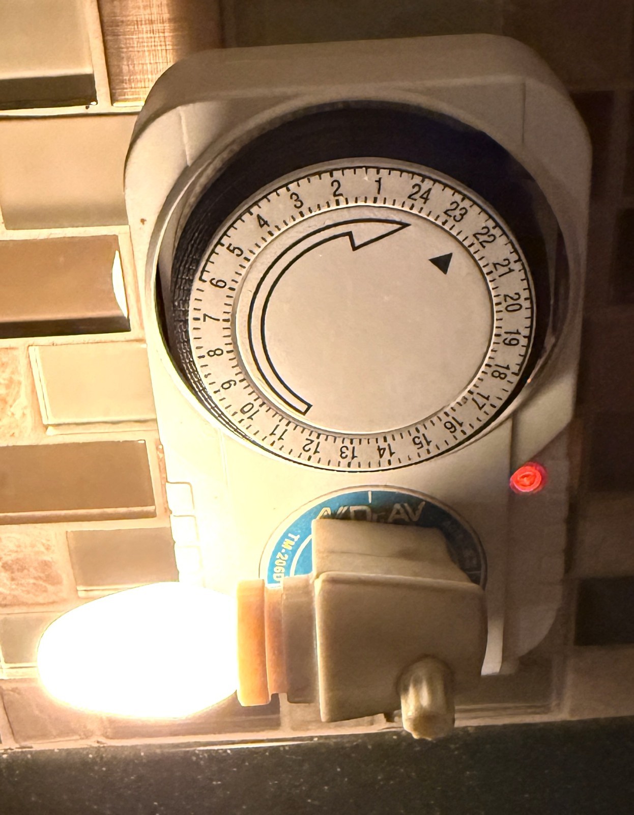 NDr. AV TM-206D 24 Hours Indoor Timer