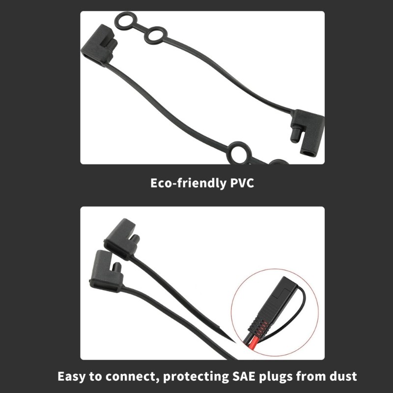Strong Solar Panel Plugs Protector Dustproof Waterproof for Outdoor Equipment