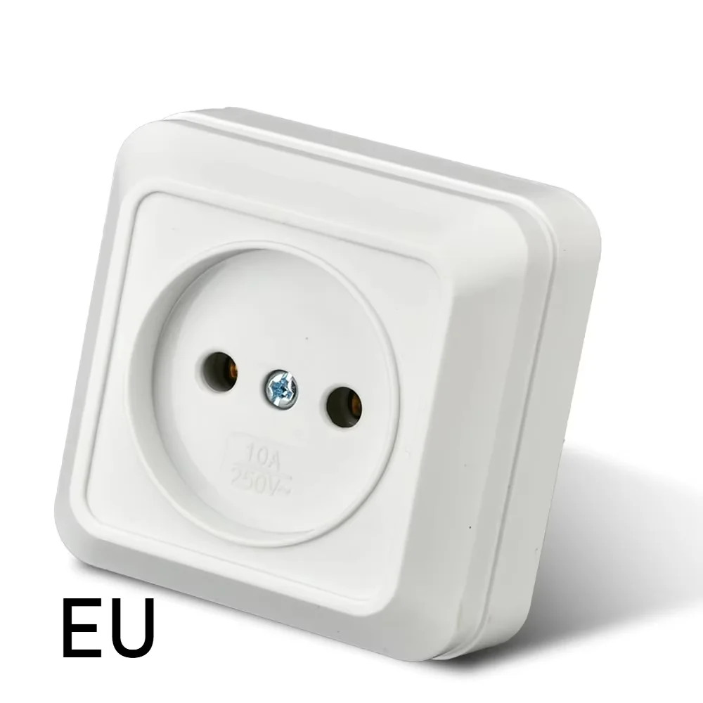 1Pcs Rewirable Plug Socket Australian Female Socket 3 Prong Electrical Socket Gr