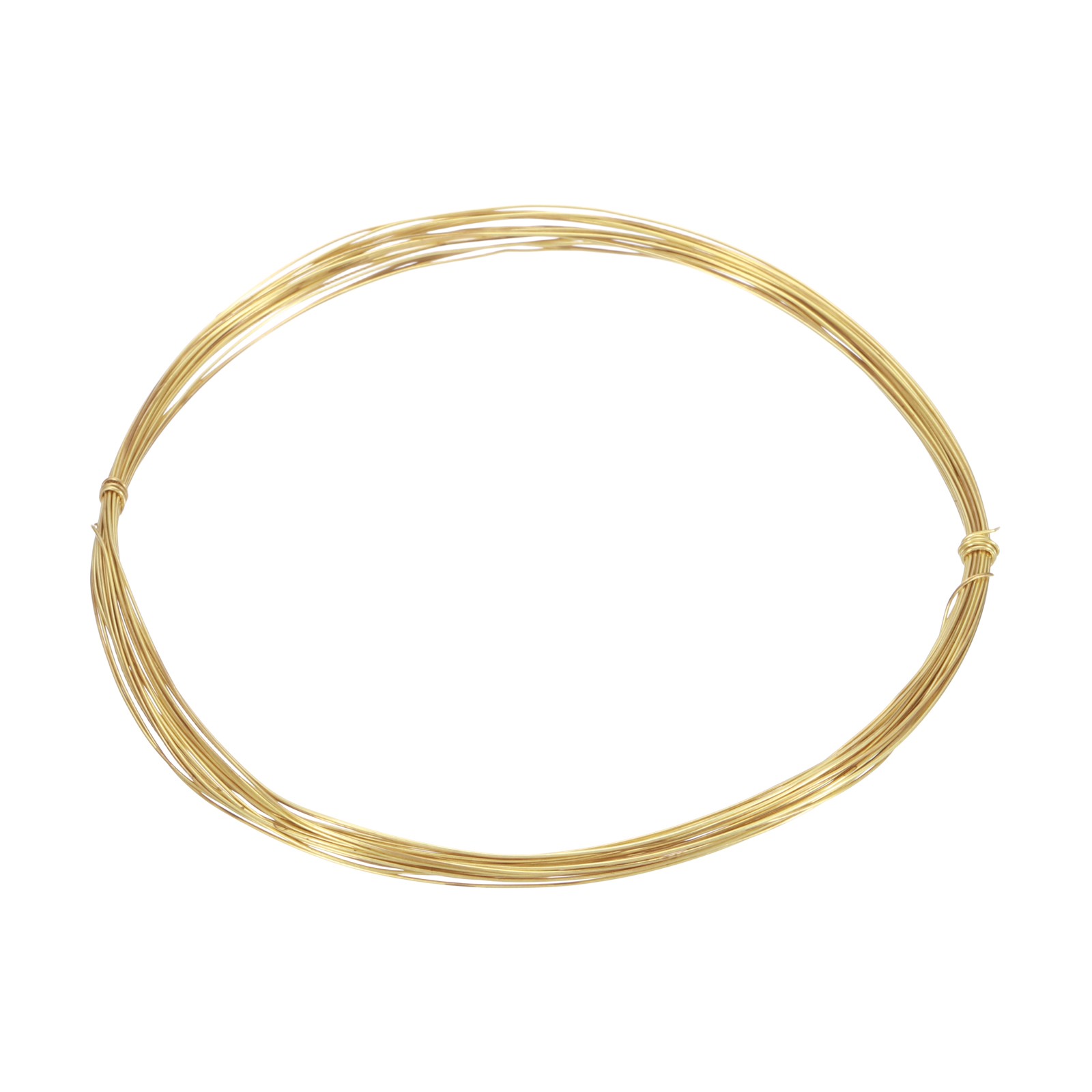 28 Gauge Brass Round Wire 25ft Craft Tarnish Resistant Beading Wires