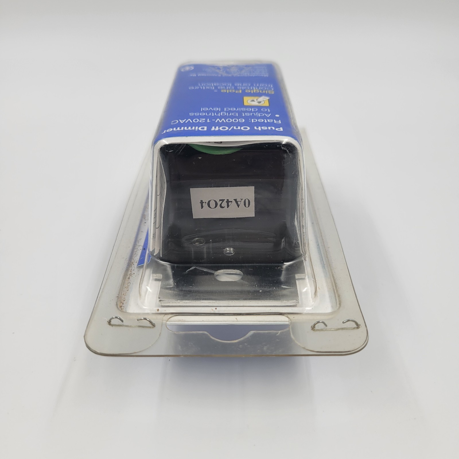 Leviton Single Pole Dimmer 600w Max 120 VAC Incandescent Only Ivory – New Sealed