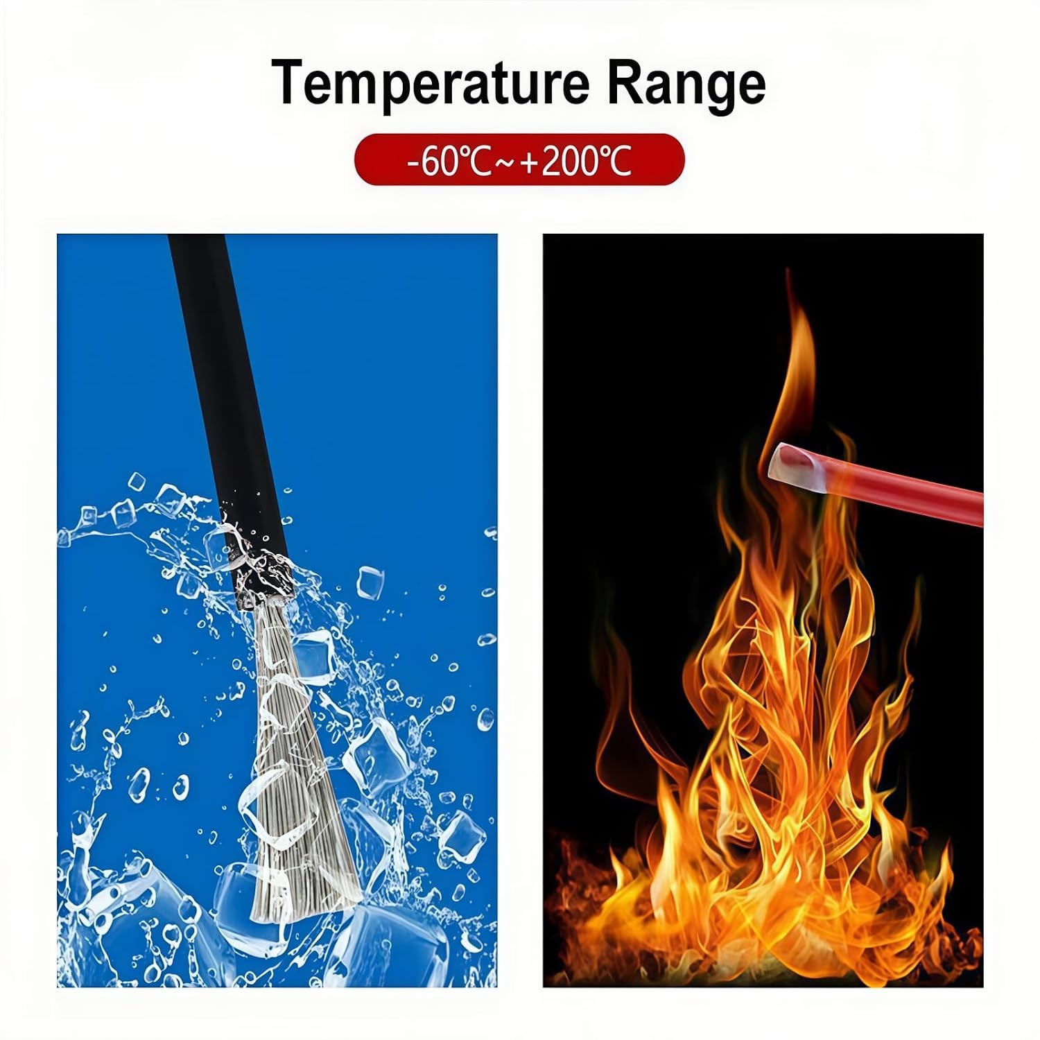 4 Gauge Silicone Wire (5 ft Red+5 ft Black ﻿) Ultra 5ft Red+5ft Black 4 AWG