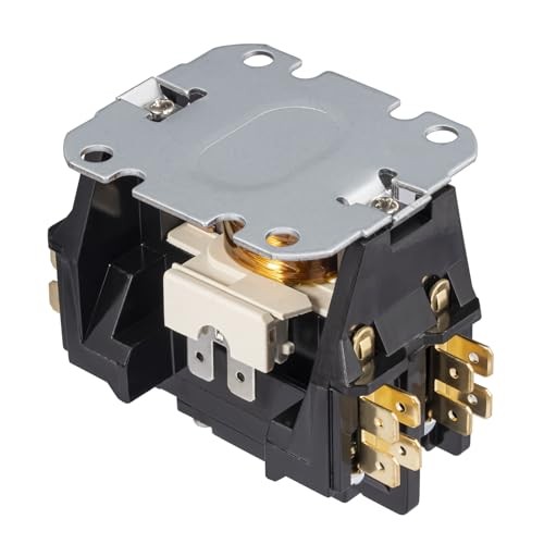 1 Pole 30 Amp 24 VAC Coil AC Contactor 50/60Hz AC Motor Contactor 1P 30A 24V
