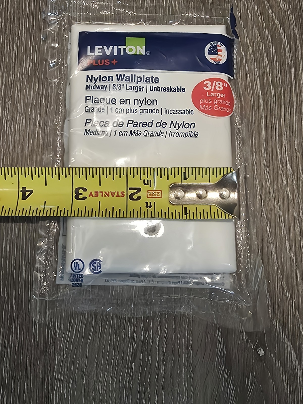 Leviton Wall Plate Unopened