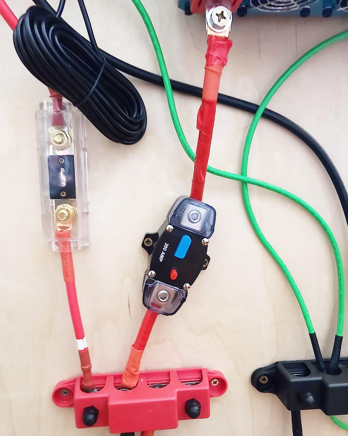 BULVACK 150 Amp Circuit Breaker with Manual Reset Waterproof Inline Fuse…