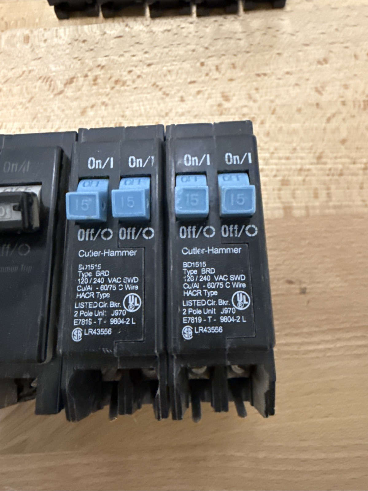 Lot Of Bryant Westinghouse BR220 BD1515 BR240 BR260 BR230 BD2020 BR120 Breakers