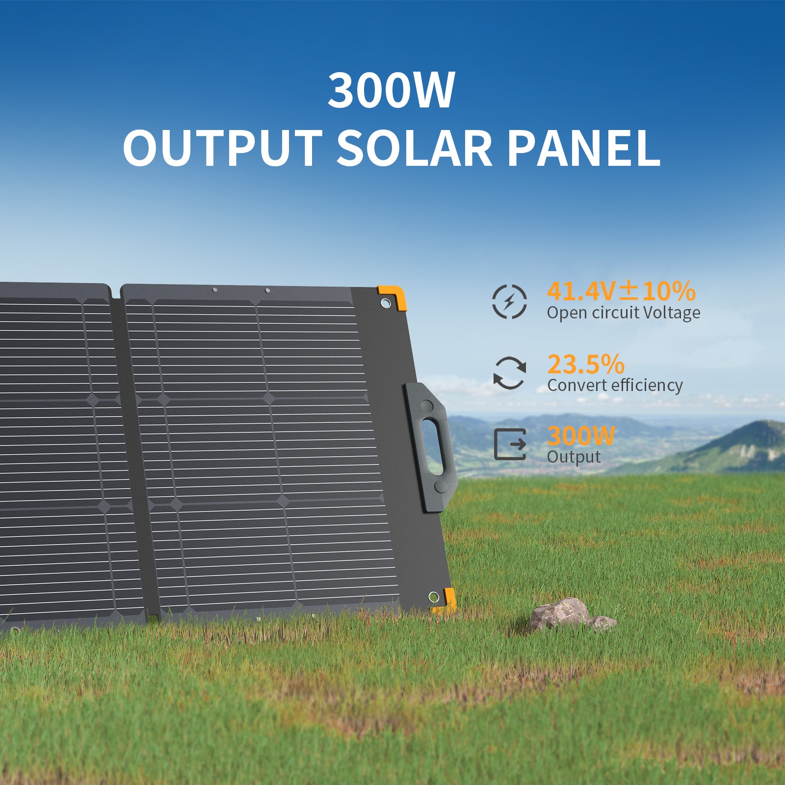E3600LFP 3072Wh PECRON Portable Power Station Solar Generator 2*300W Solar Panel