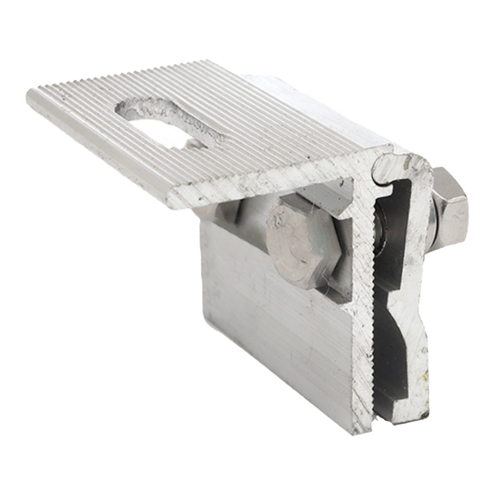Solar Module Metal Roof Structure with Aluminum Alloy Roof Clamps and Splices