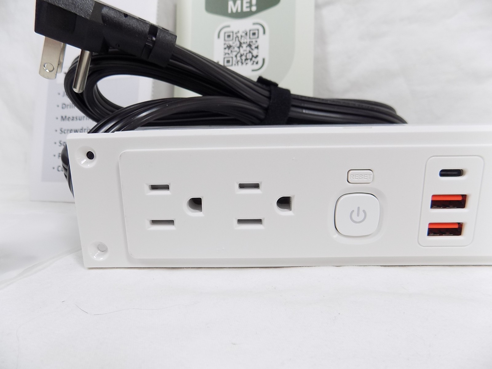 Drawer Outlet Kit PD30W USB-C Fast Charging Station Plug Power Cable for Kitchen