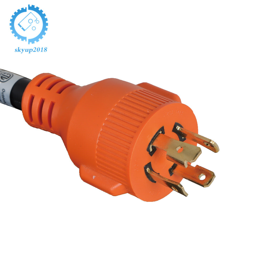 Generator Power Cord 30 Amp 15-75Ft NEMA L14-30 4 Prong Transfer Switch 125/250V