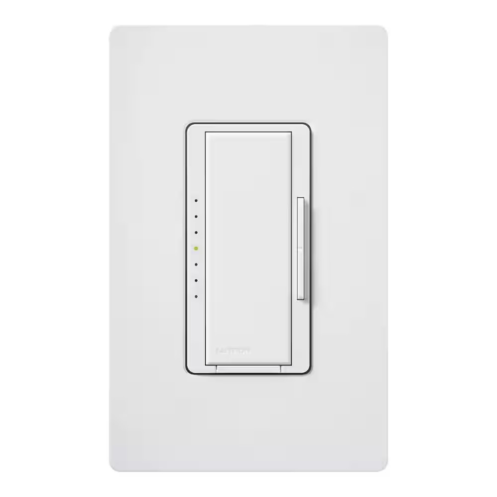 Maestro PRO LED+ Tap Dimmer Switch for 250W LED, 500W ELV, 400W MLV, Single Pole