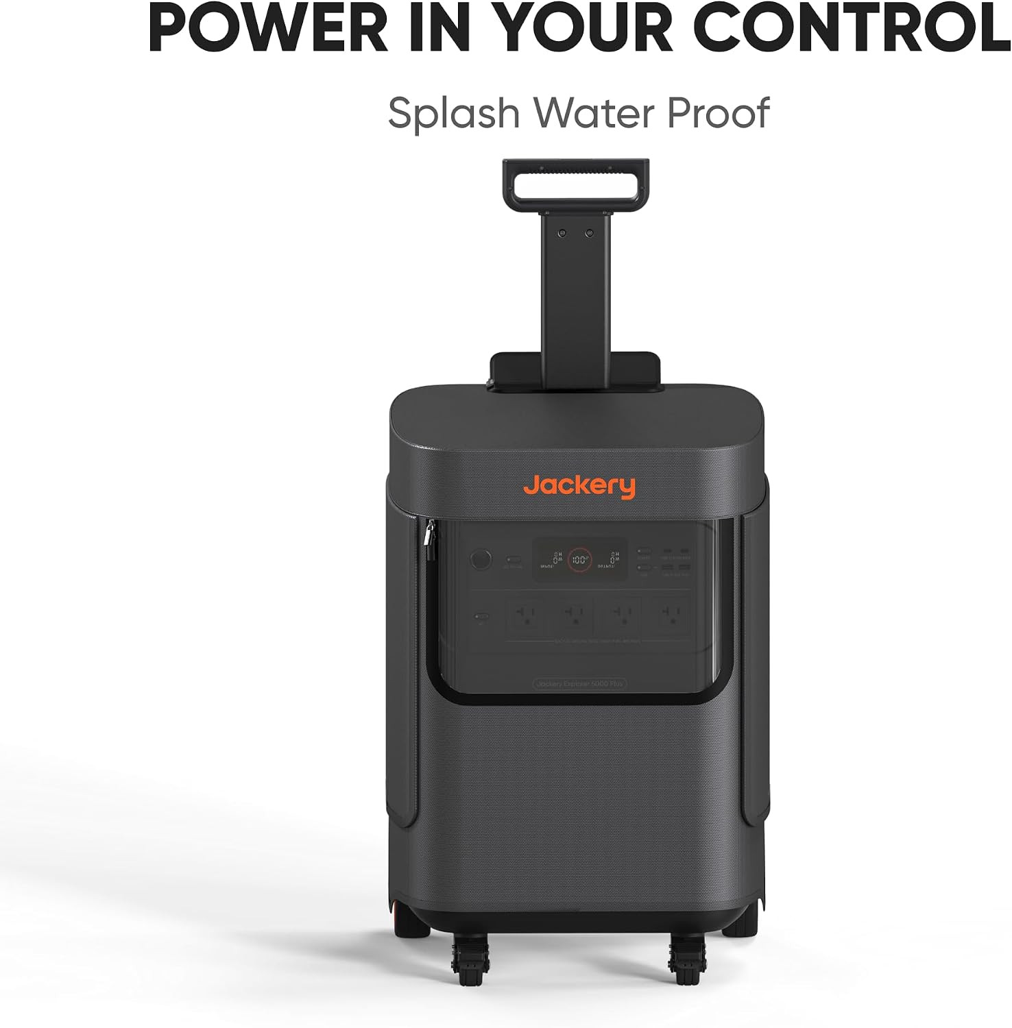 Jackery Solar Generator 5000 plus Protective Cover, Water Resistant and Dust Pro